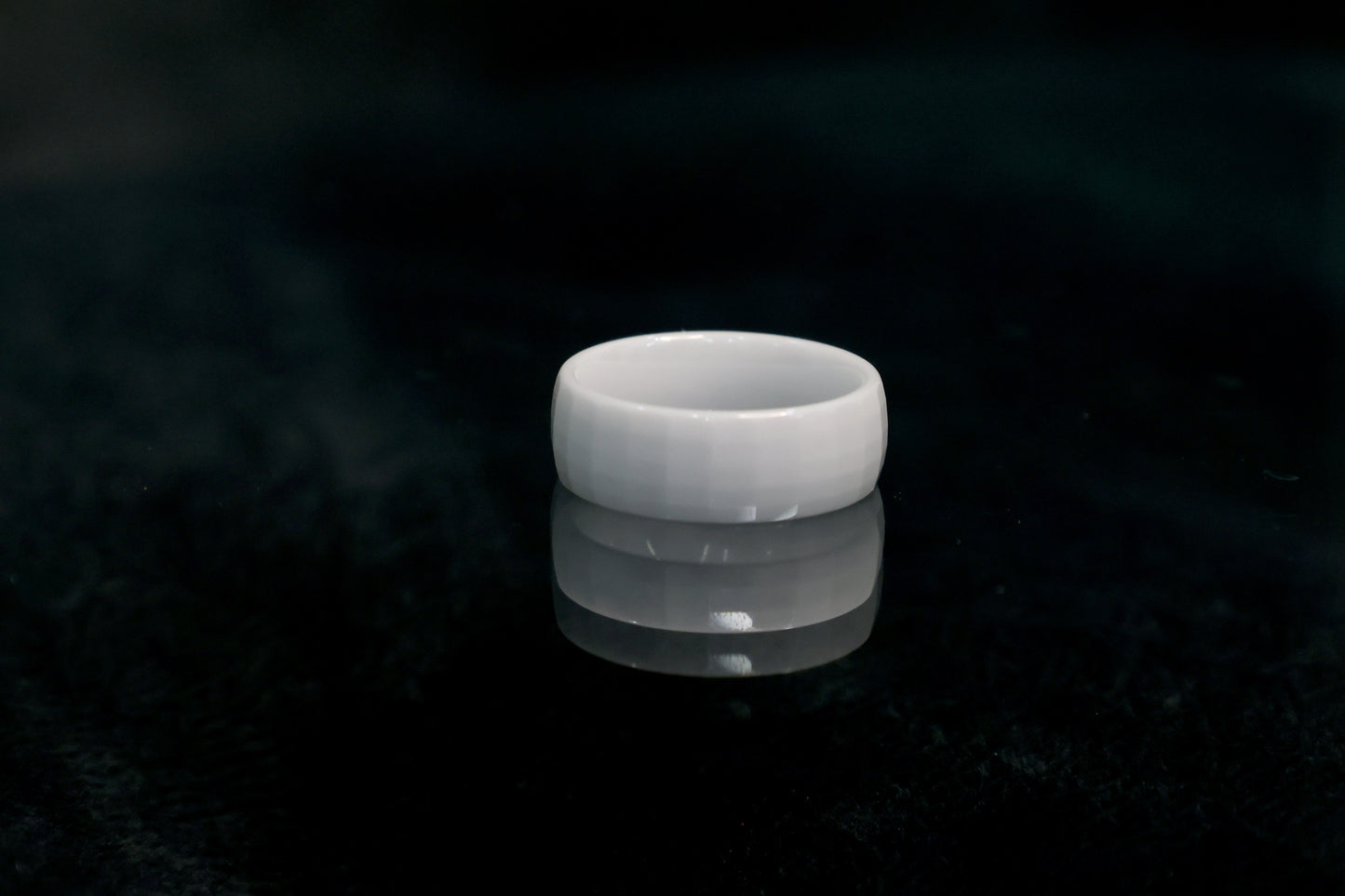 Mystic white pop ring