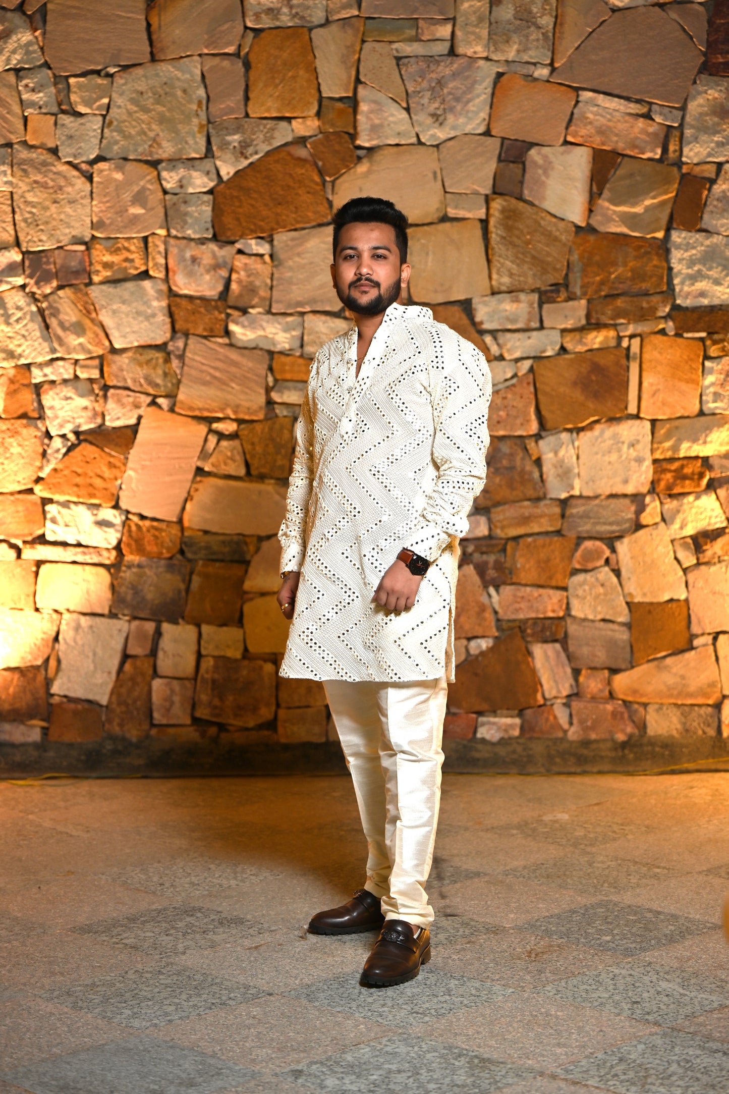 Mirror magic kurta set