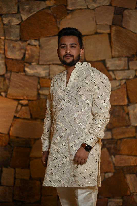 Mirror magic kurta set