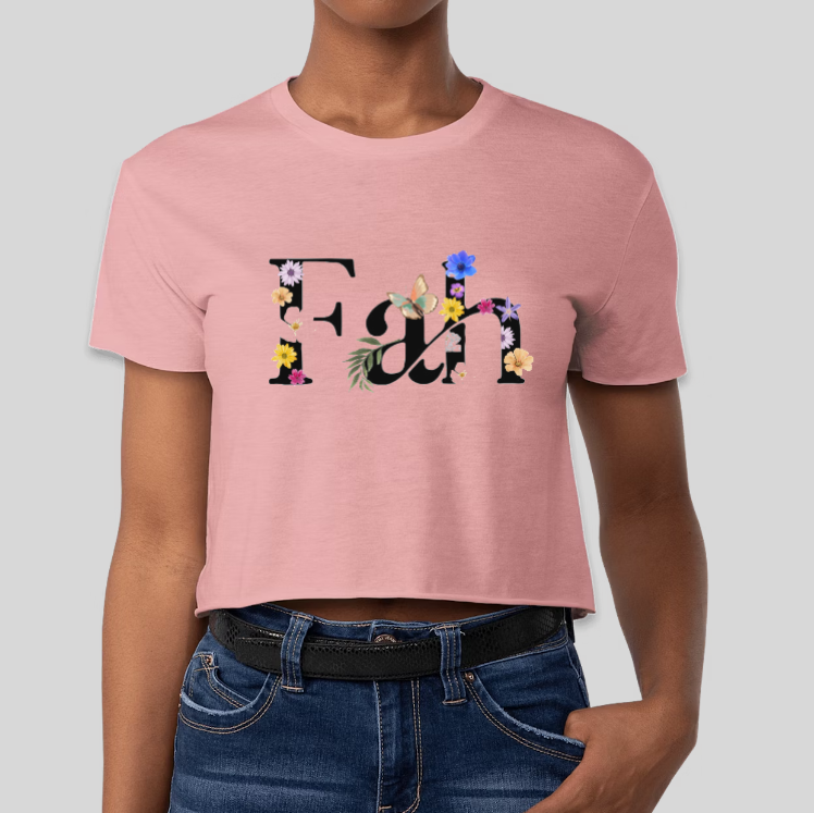 Fleur x FAH Women crop T-Shirt