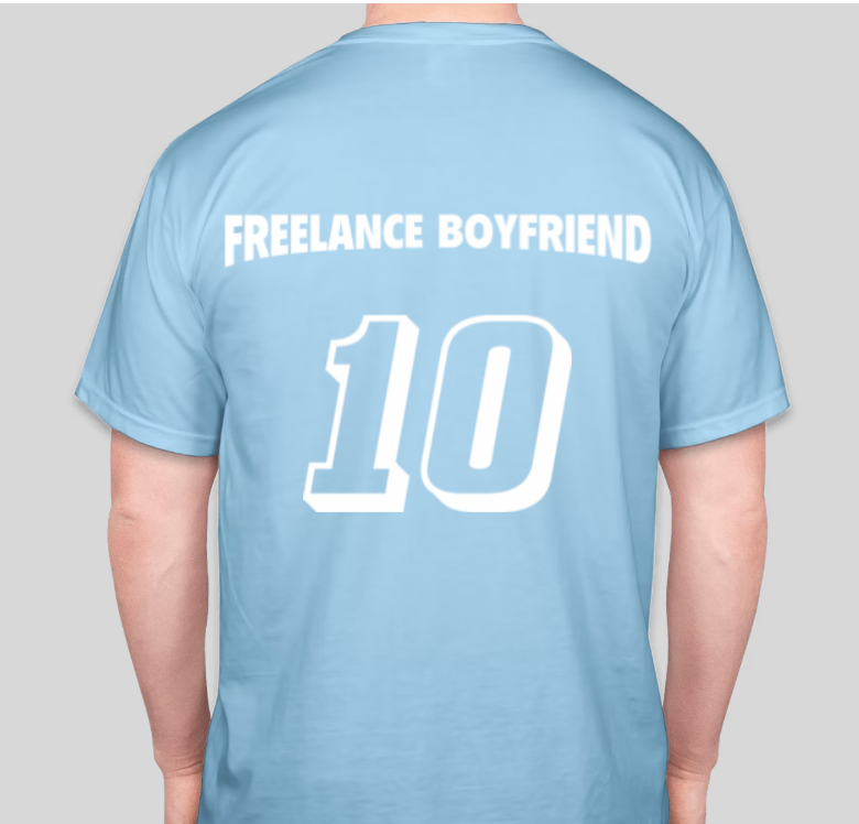 Freelance Boyfriend Statement T-shirt