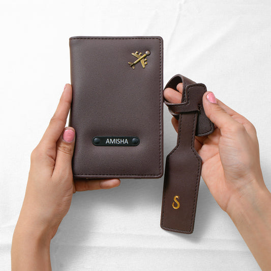 Amisha Passport Protector with Luggage Tag