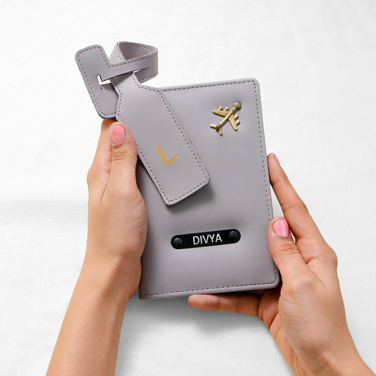 DIVYA Passport Protector with Luggage Tag