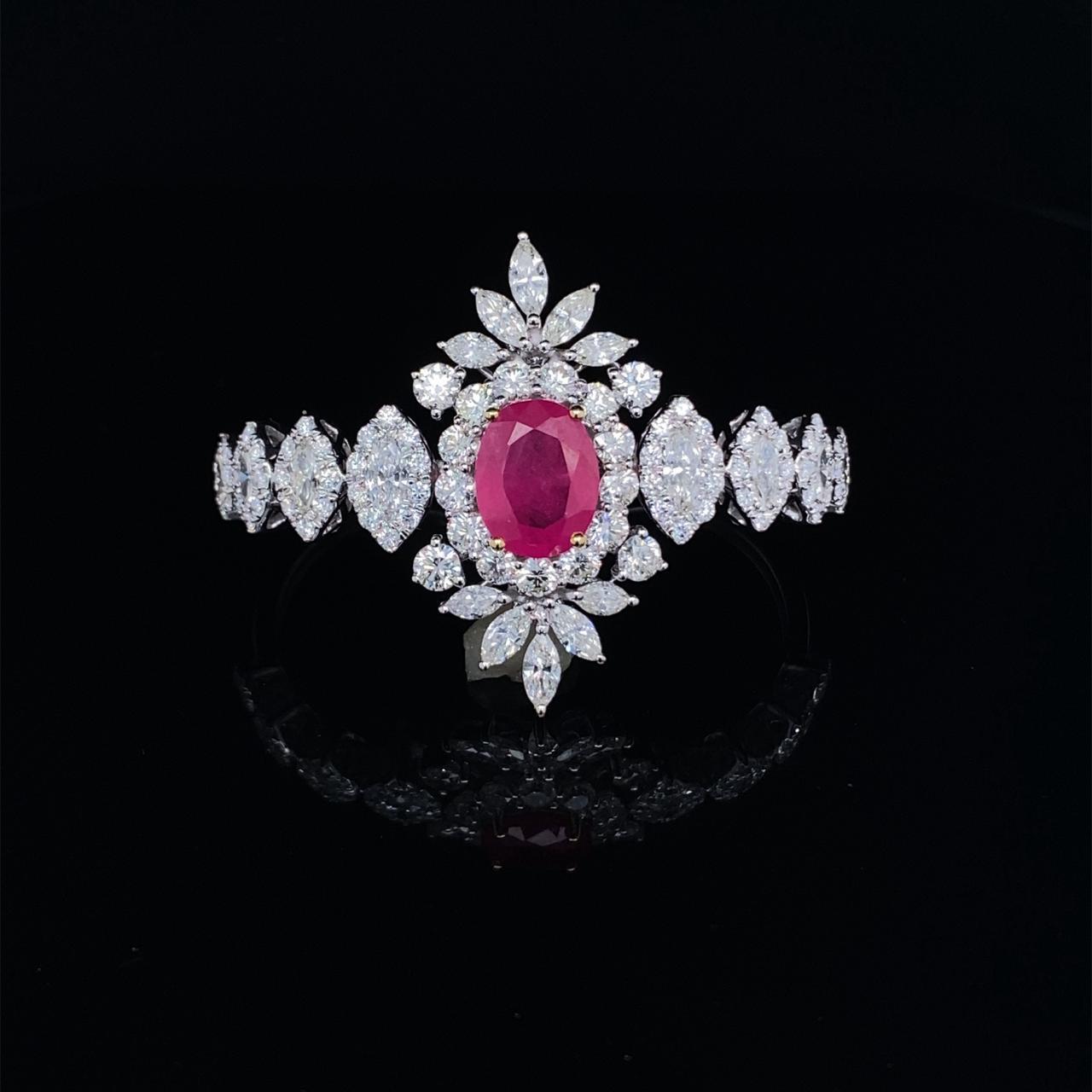 Pink Diamond Ring