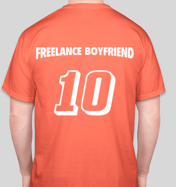 Freelance Boyfriend Statement T-shirt