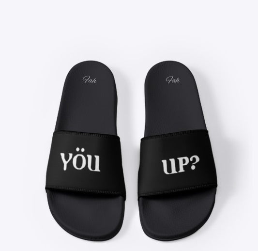 You up? FLIP FLOPS Black