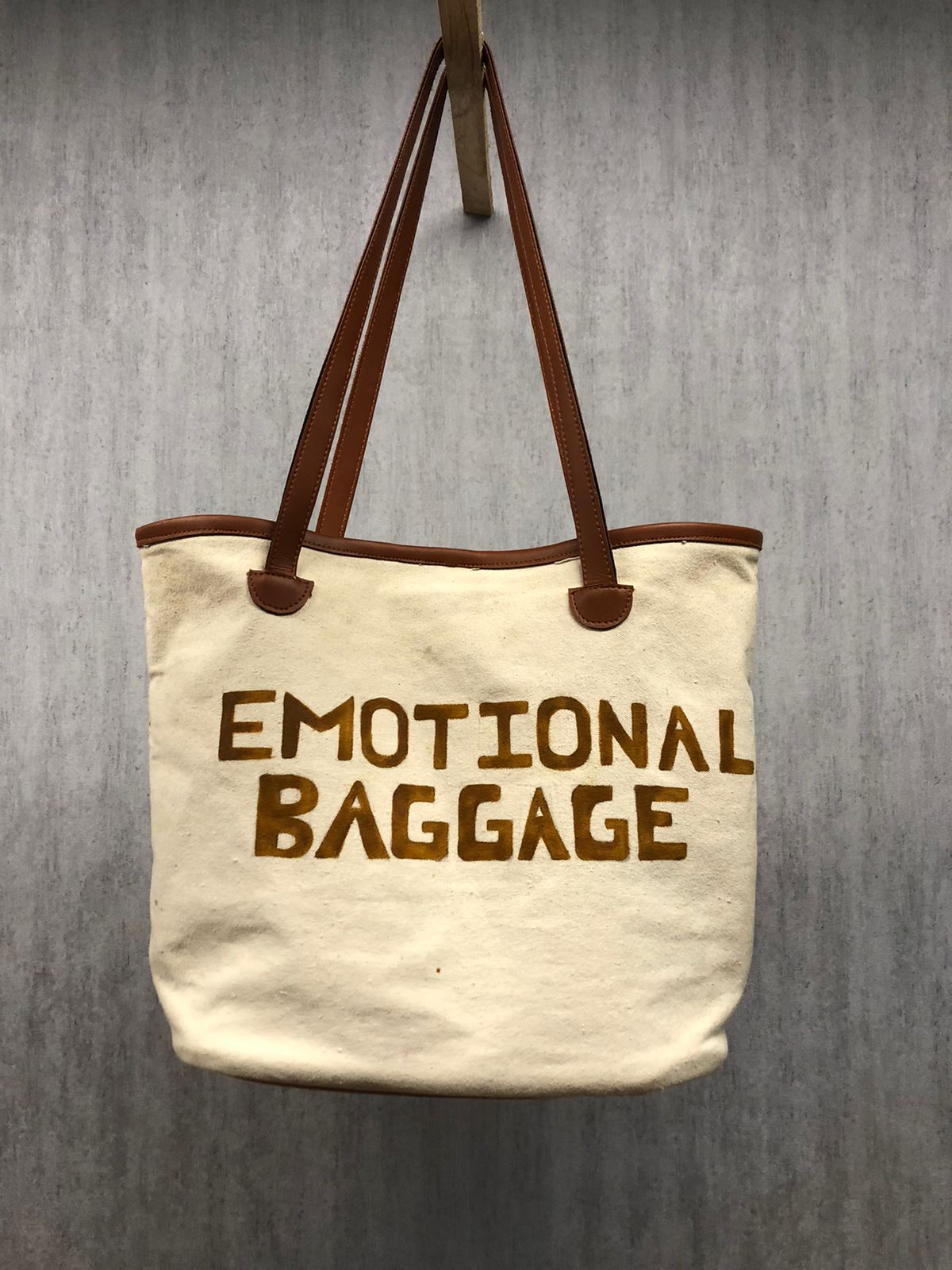 Emotional baggage Tote