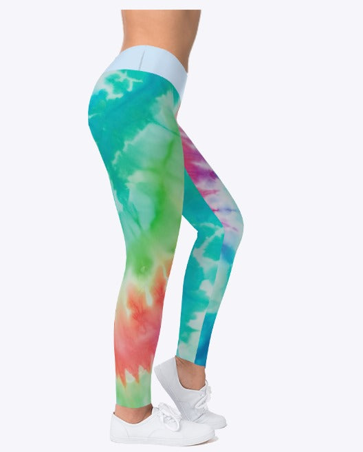 Tie and Die sport legging