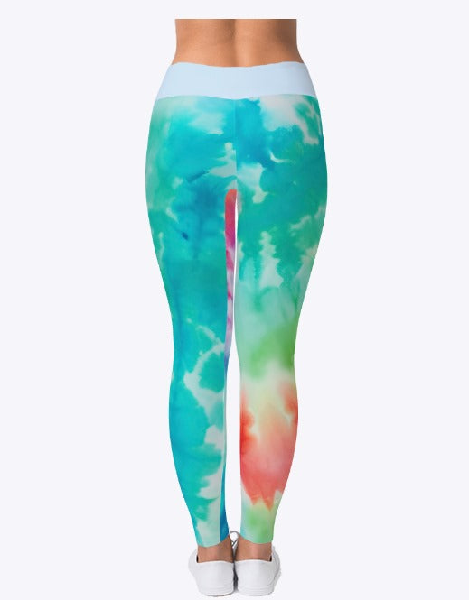 Tie and Die sport legging